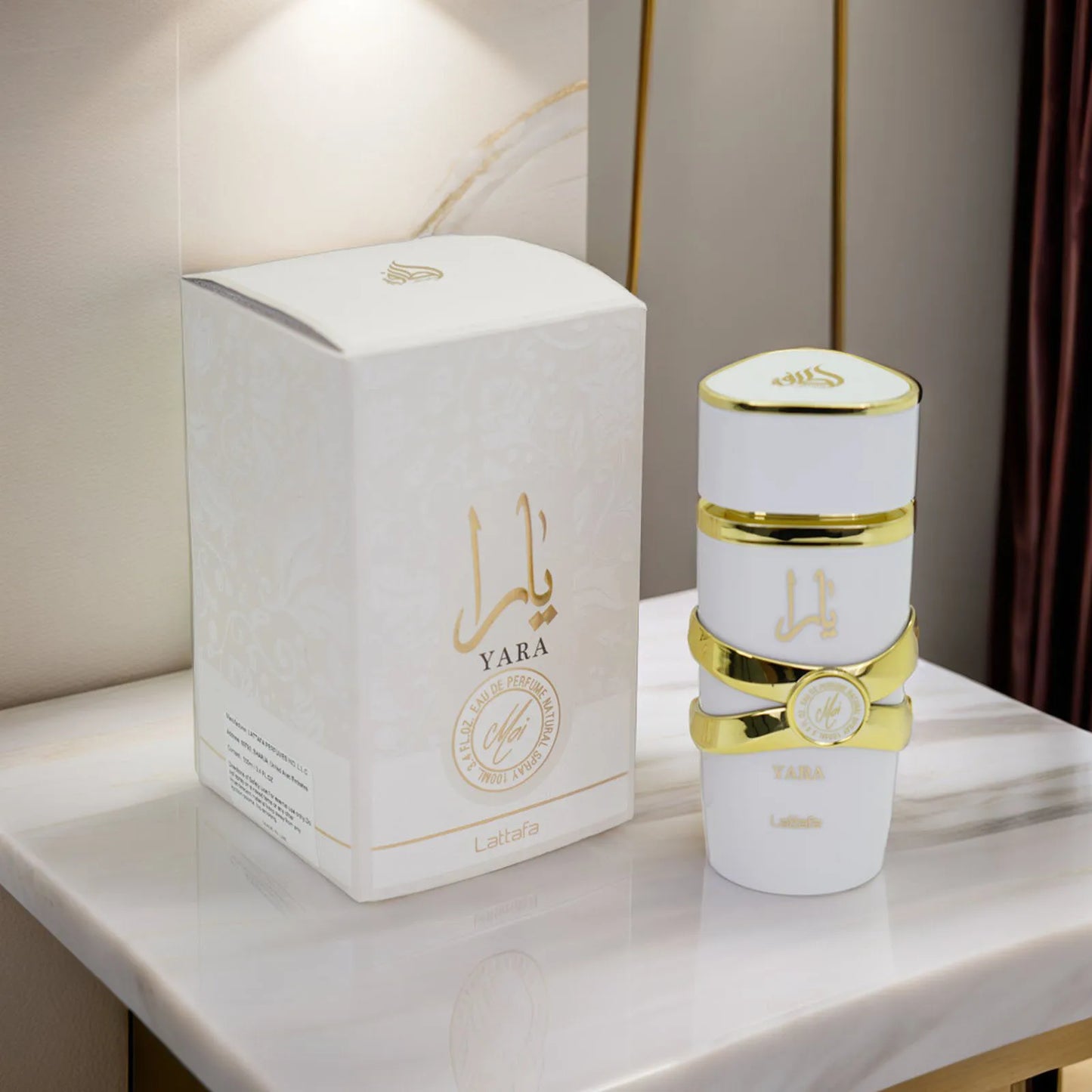 Lattafa Perfumes White Edition Asad For Unisex Eau De Parfum Spray, 3.4 Ounce Long-Lasting Floral Scent Best Christmas Gift